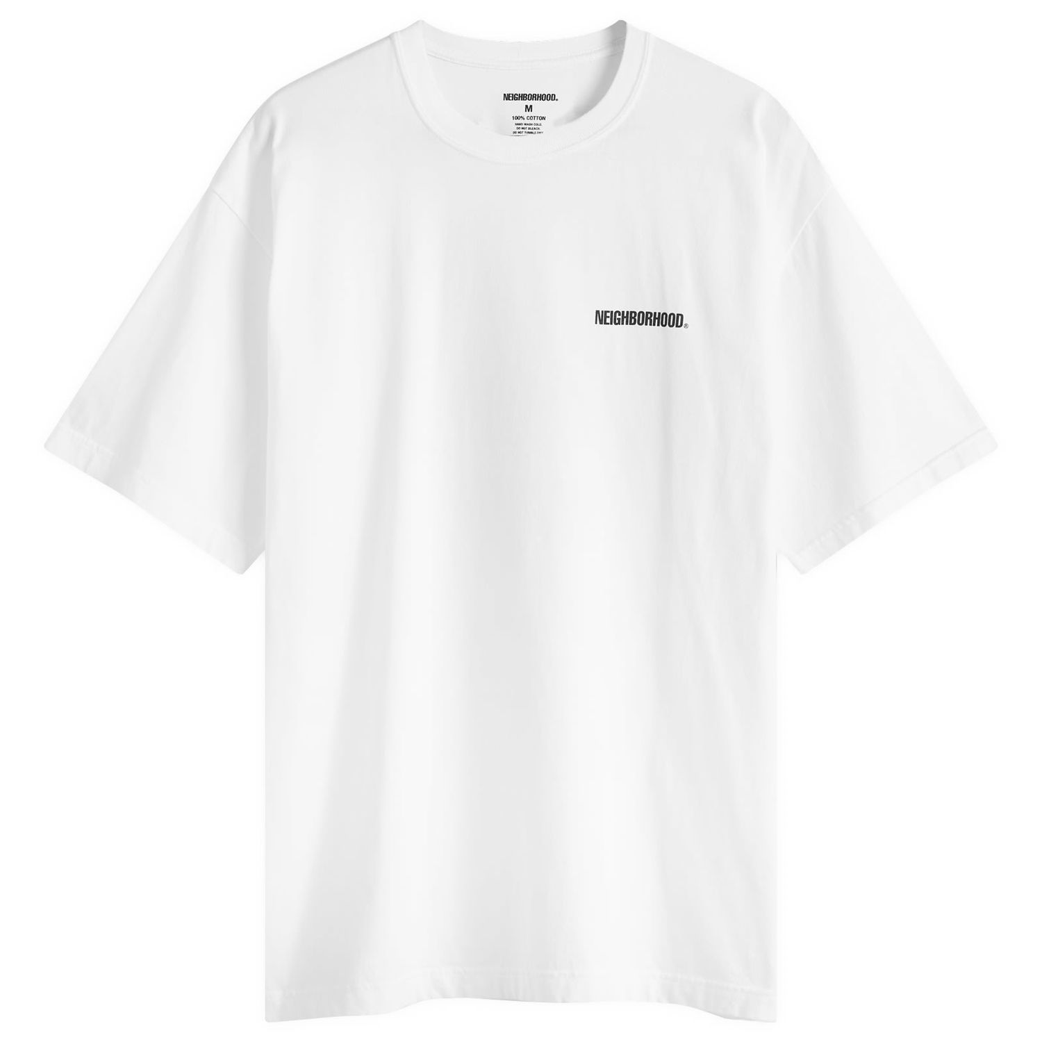Тениска Neighborhood SS-2 Short Sleeve T-Shirt Бяло | 242PCNH-ST02-WHT, 0