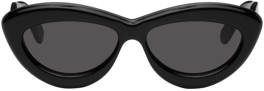 Слънчеви очила Loewe Black Cat-Eye Sunglasses Черно | LW40096IW5401A, 0