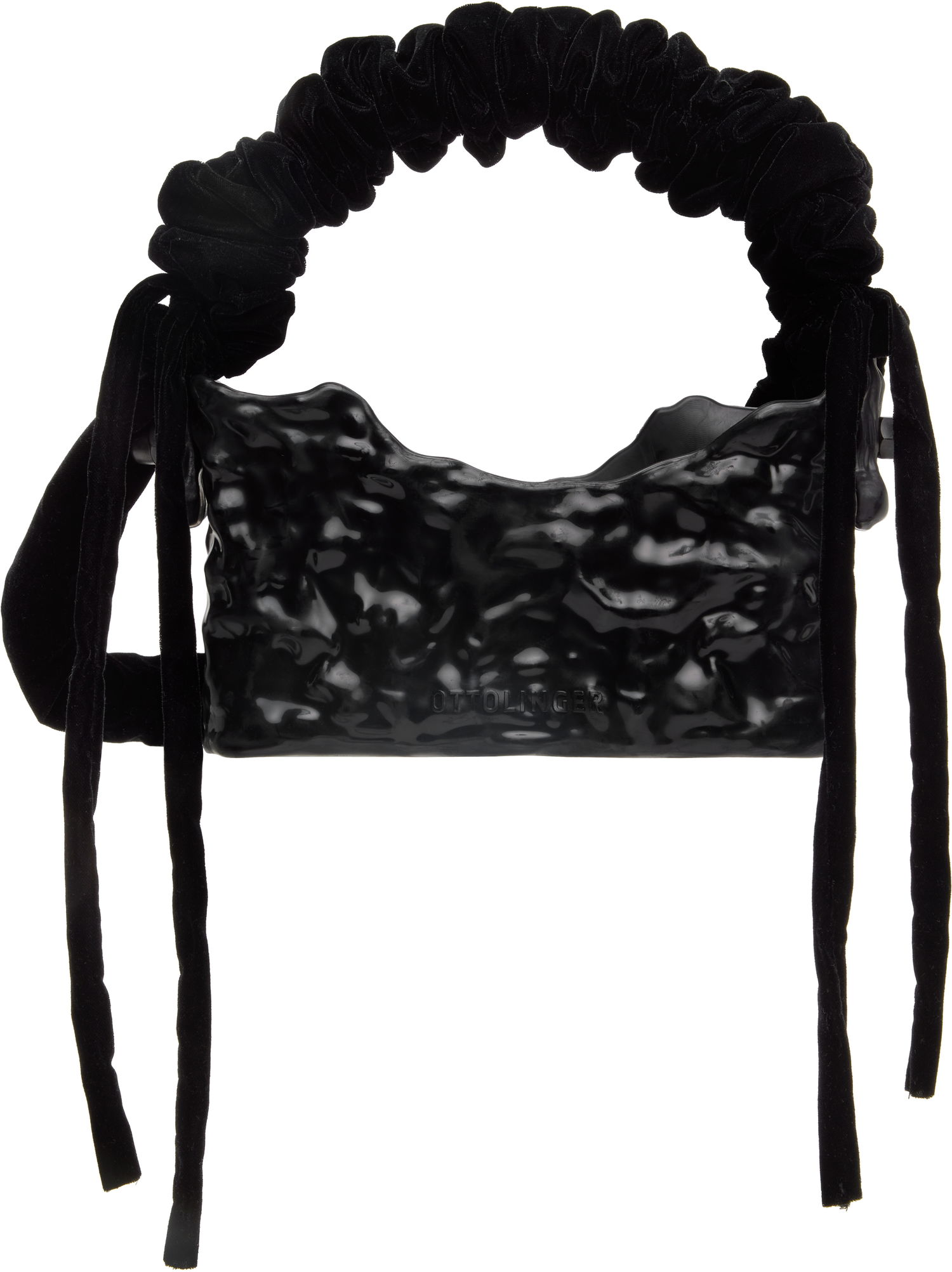 Дамска чанта Ottolinger Ottolinger Signature Baguette Bag Черно | 2700818, 0