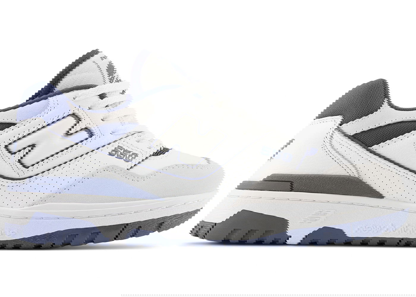 Кецове и обувки New Balance 550 White Dusty Blue Бяло | BB550STG, 0