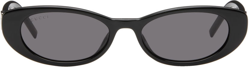 Слънчеви очила Gucci Black G String Cat Eye Sunglasses Черно | GG1680S-001