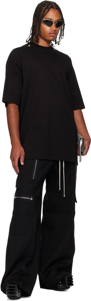 Тениска Rick Owens Rick Owens Concordians Jumbo Short Sleeve T-Shirt Черно | RU02E1249 BAES2, 3
