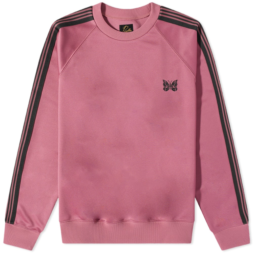 Суитчър Needles Poly Smooth Track Crew Sweat Розово | MR285-B, 0