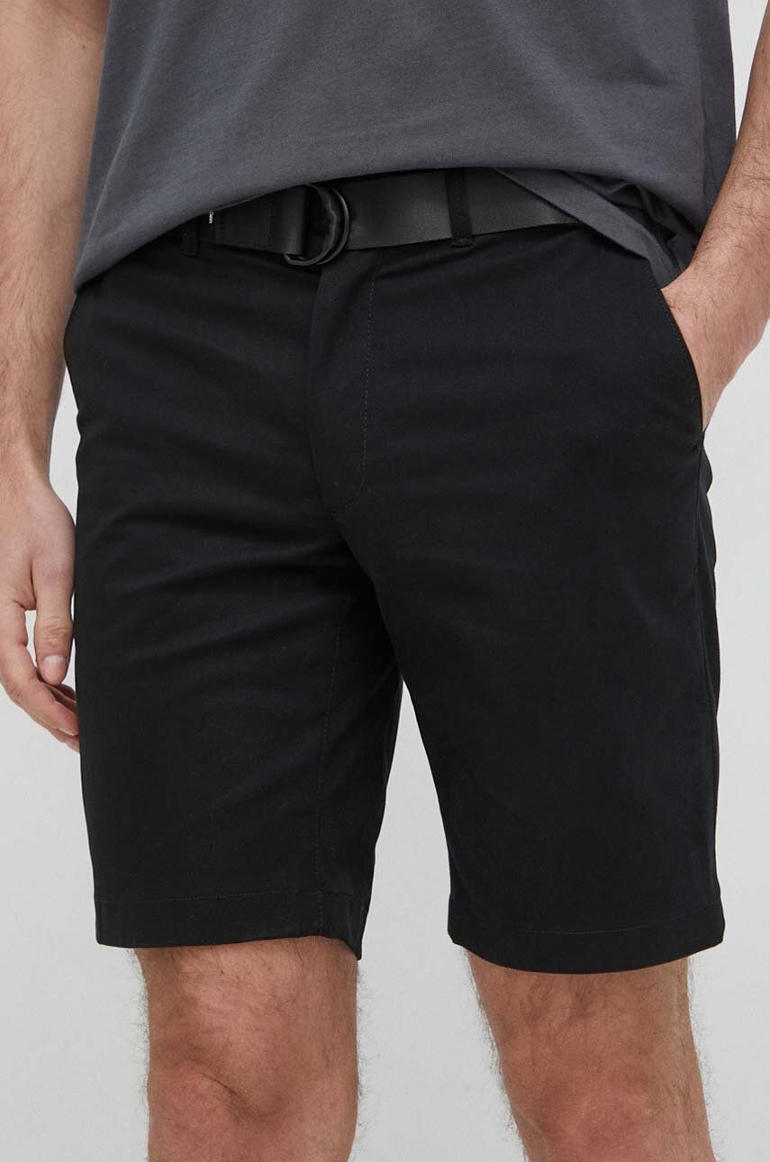 Къси панталони CALVIN KLEIN Chino Shorts Черно | K10K111788.PPYX, 0