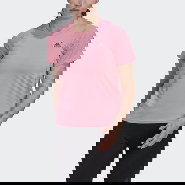 Тениска adidas Originals Run Fast Made With Parley Ocean Plastic Tee Розово | HK9006, 5