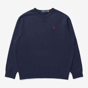 Суитчър Polo by Ralph Lauren Vintage Fleece Crew Sweat Тъмно синьо | 710766772003, 3