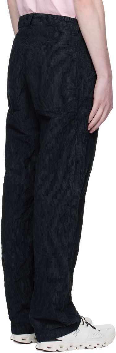 Панталони Stone Island Wrinkled Corduroy Trousers Тъмно синьо | K2S15 3100026 S0229, 2