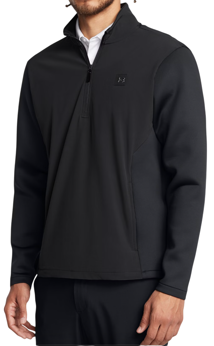 Пуловер Under Armour UA Drive Pro Storm Hyb HZ Half-Zip Jacket Черно | 1387118-016, 0