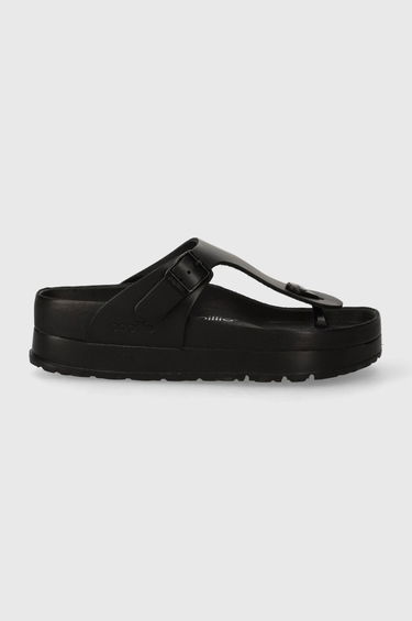 Кецове и обувки Birkenstock Birkenstock Gizeh Flex Platform Thong Sandals Черно | 1026874, 1