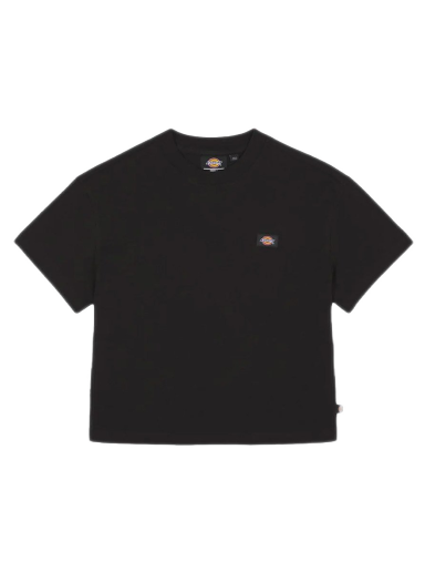 Съкратен топ Dickies Oakport Cropped T-Shirt Черно | DK0A4Y8L-BLK