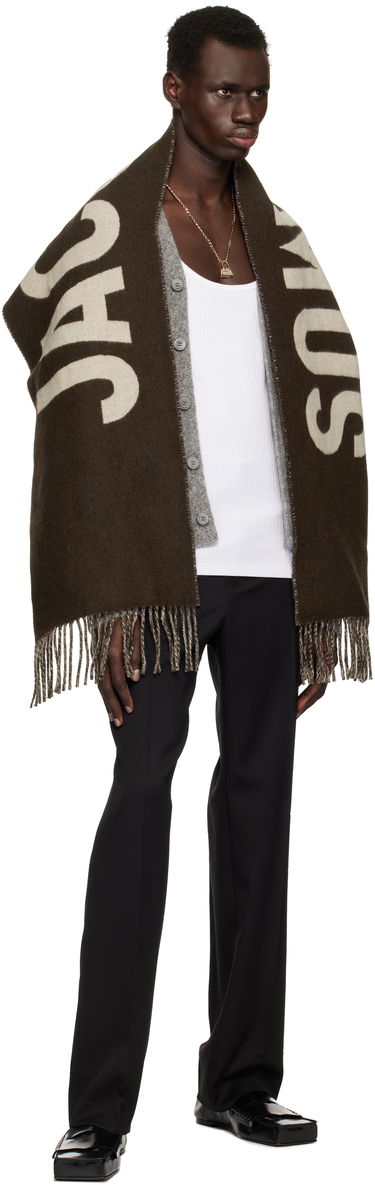 Шал Jacquemus Le Papier 'L'Echarpe ' Scarf Тъмно синьо | 22H226AC435-5007, 2