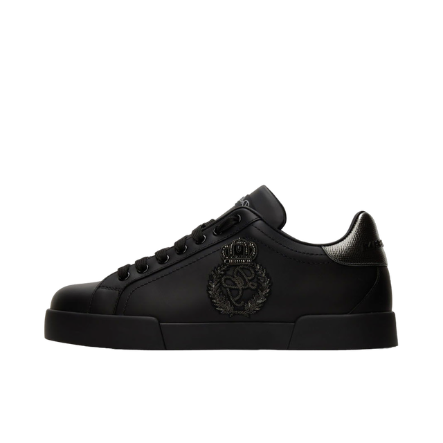 Black Portofino Sneakers