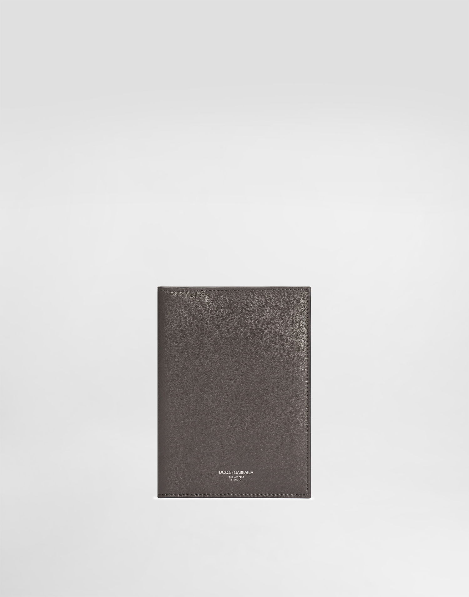 Портфейл Dolce & Gabbana Dolce & Gabbana Calfskin Passport Holder Сиво | BP2215AV95680730, 0