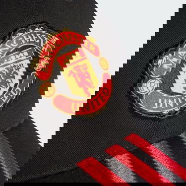 Шапка с козирка adidas Originals Manchester United Home Baseball Черно | IB4568, 3