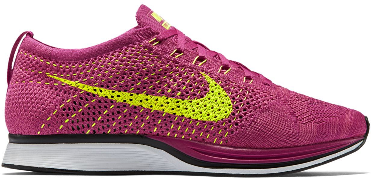 Кецове и обувки Nike Flyknit Racer "Fireberry" Розово | 526628-607, 0