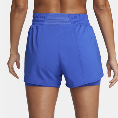 Къси панталони Nike Nike One Dri-FIT 2-in-1 High-Waisted 3" Training Shorts Синьо | DX6016-405, 2