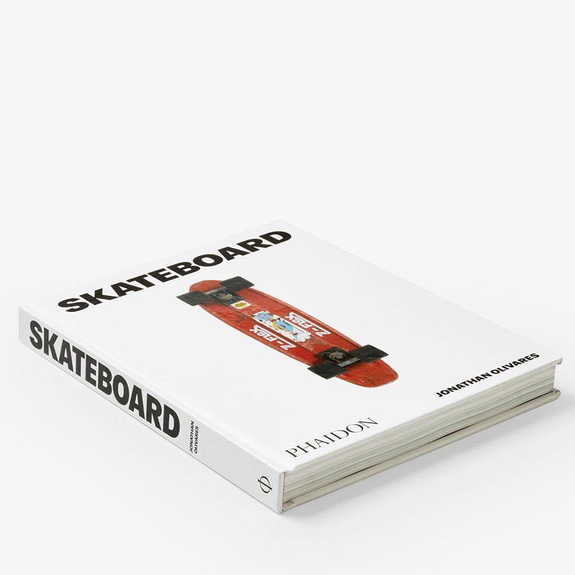 Книга и списание Phaidon Skateboard Book by Jonathan Olivares Бяло | PH667498