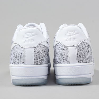 Кецове и обувки Nike Air Force 1 Flyknit Low ''White'' W Бяло | 820256-103, 3