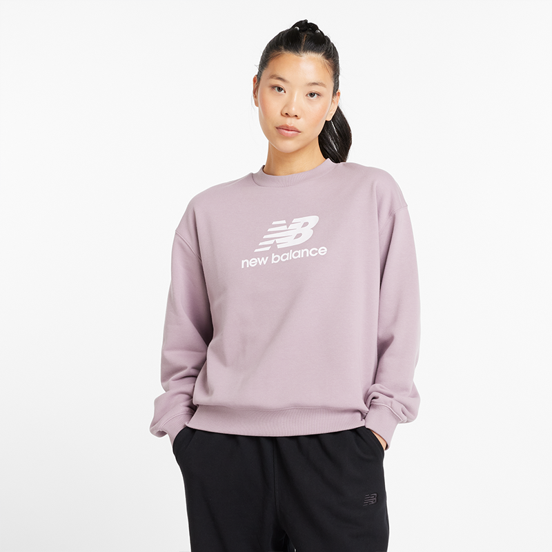 Суитчър New Balance NB Sweatshirt Crewneck Розово | Dámska mikina New Balance WT41503ICW – ružové, 0