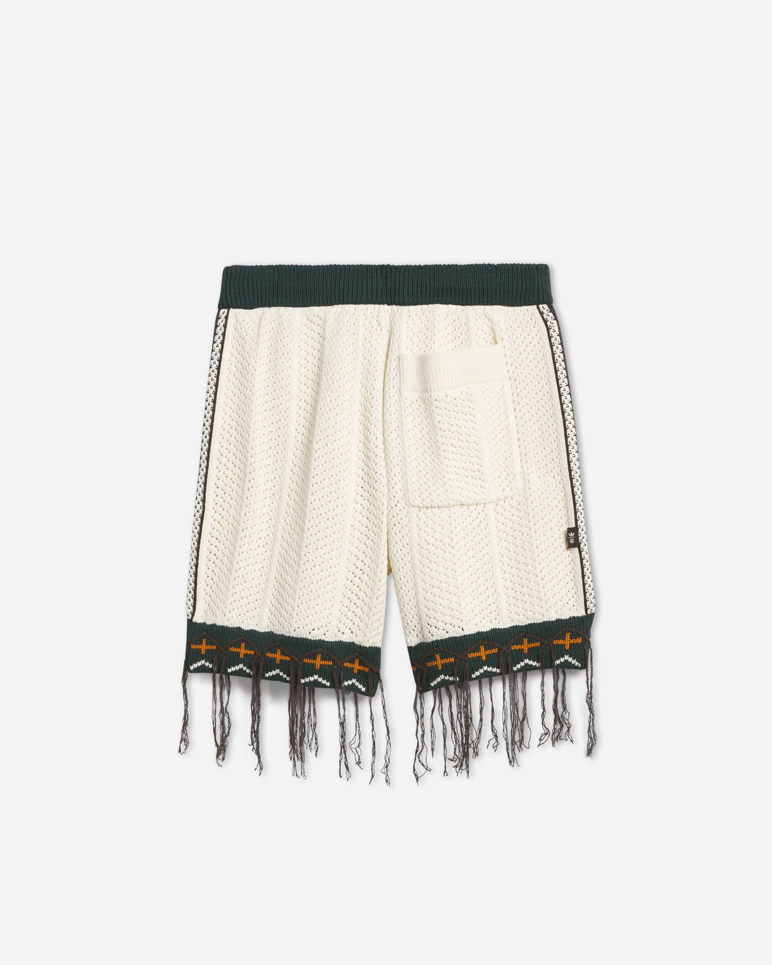 Къси панталони adidas Originals CLOT by Edison Chen Crochet Shorts Бяло | JX6554, 0
