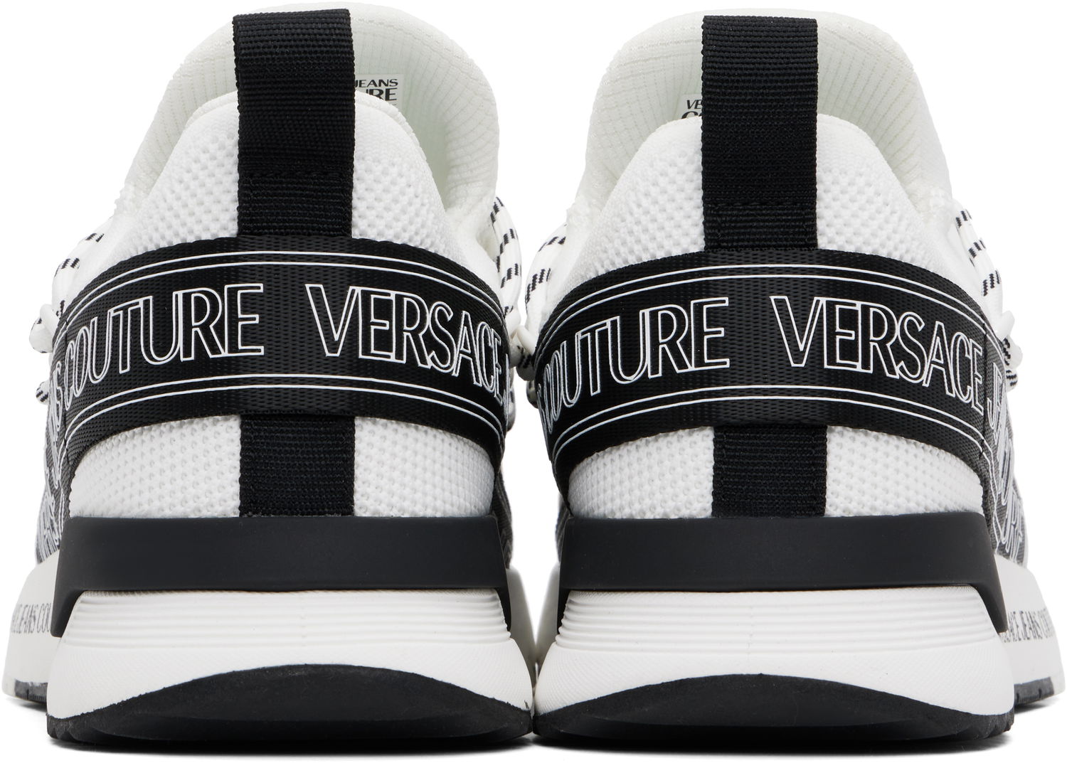Кецове и обувки Versace Versace Jeans Couture Dynamic Logo Черно | E78YA3SA3_EZSC65, 1