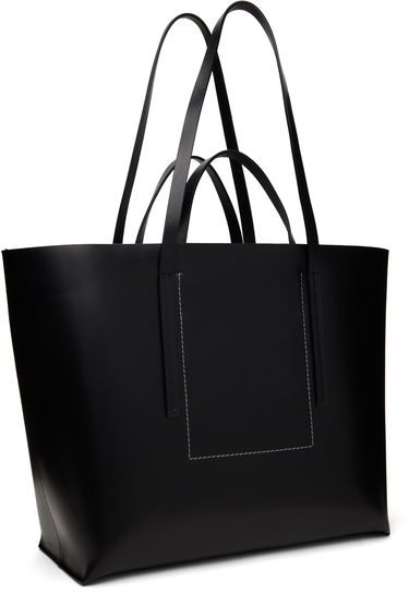 Голяма пазарска чанта Rick Owens Rick Owens Hollywood Shopper Tote Кафяво | RA01E0662 LGEL, 3
