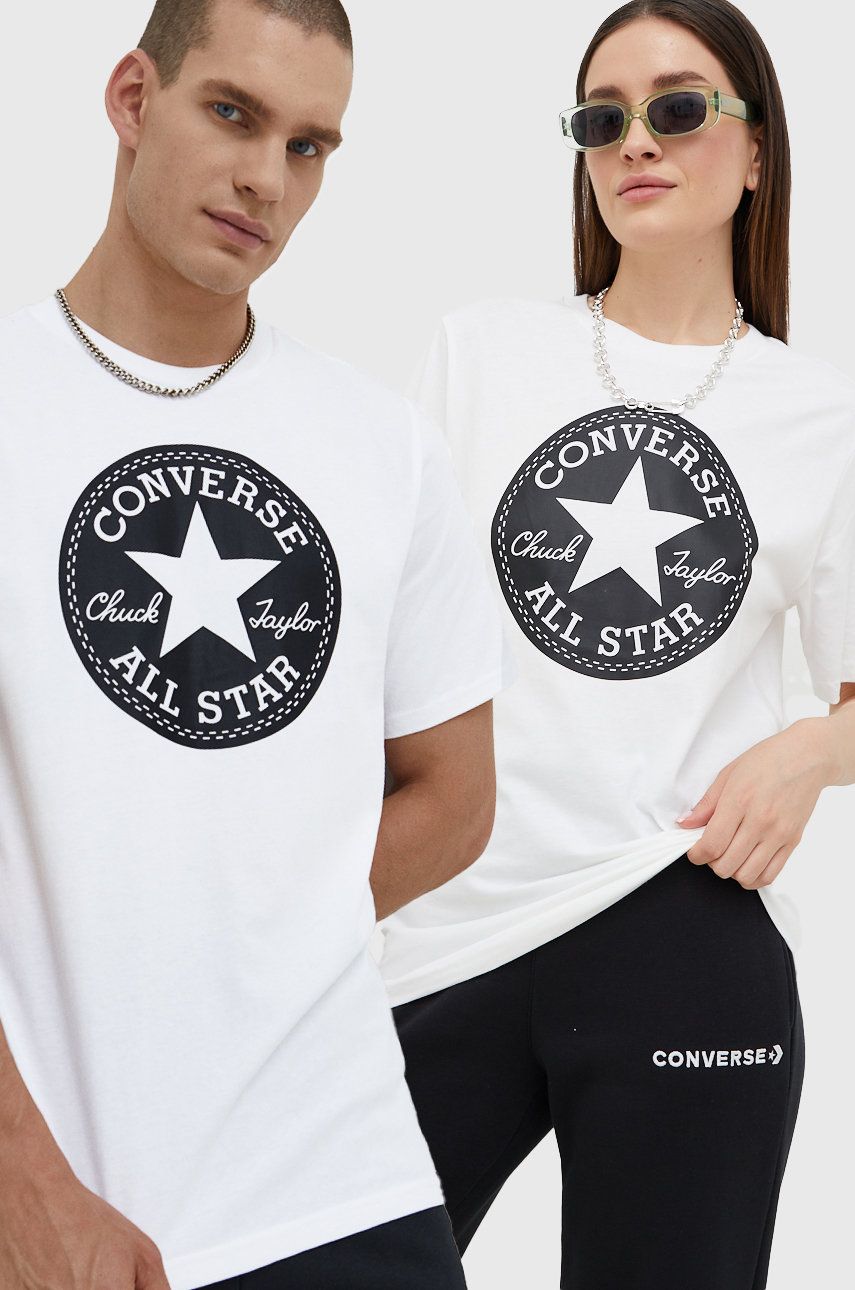 Тениска Converse Converse Chuck Taylor All Star T-Shirt Бяло | 10023854.A01, 0