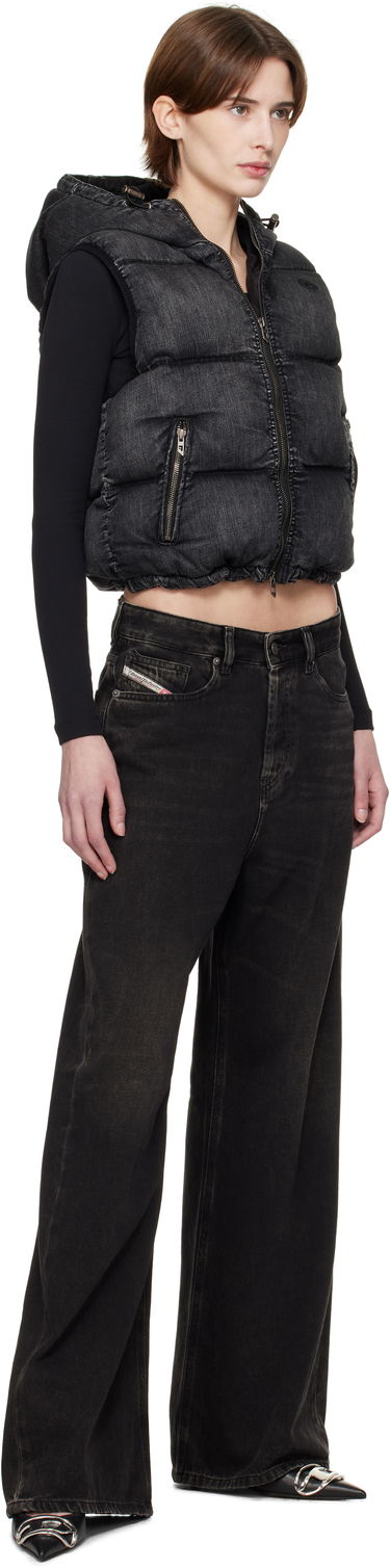 Жилетка Diesel Diesel W-Hopper Cropped Puffer Vest Черно | A16058 0ABCB, 3