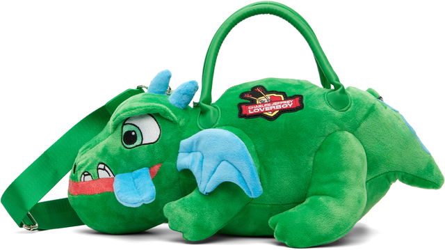 Charles Jeffrey LOVERBOY Plush Baby Dragon Handbag