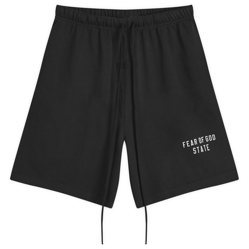 Къси панталони Fear of God Heavy Jersey Soccer Shorts Черно | 160BT244160F