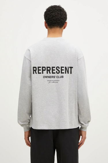 Суитчър Represent Clo Owners Club Graphic Long Sleeve T-Shirt Сиво | OCM41119.158, 0