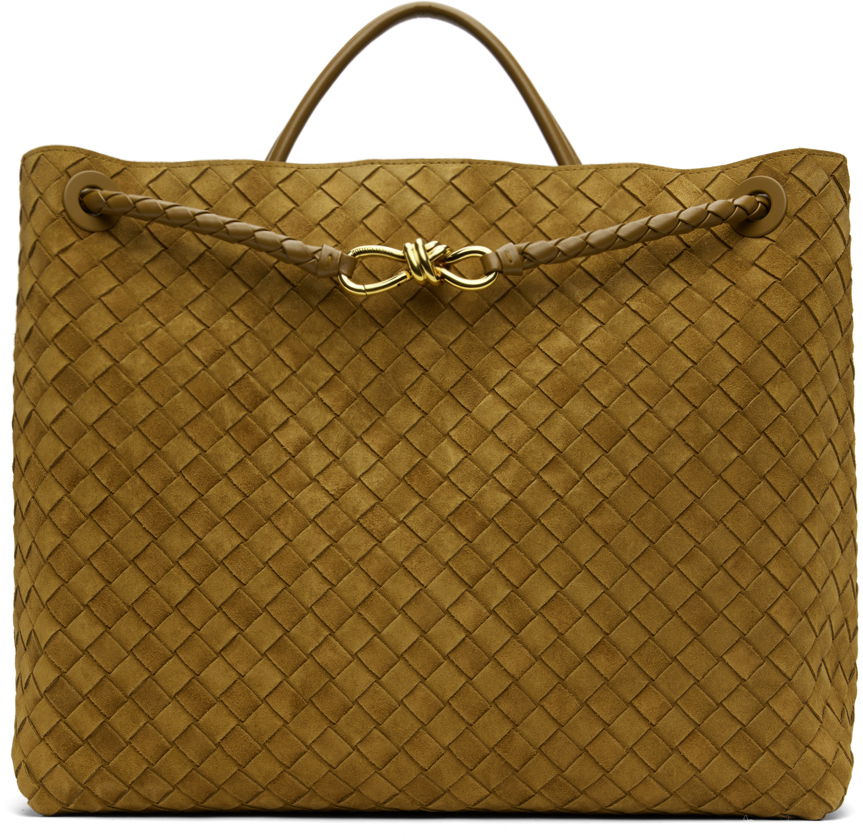 Голяма пазарска чанта Bottega Veneta Large Andiamo Tote Оранжево
 | 766019 V1QE6, 0