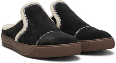 Кецове и обувки LANVIN DBB1 Suede Mule Черно | FM-SKDBB4-SUED-H25, 3