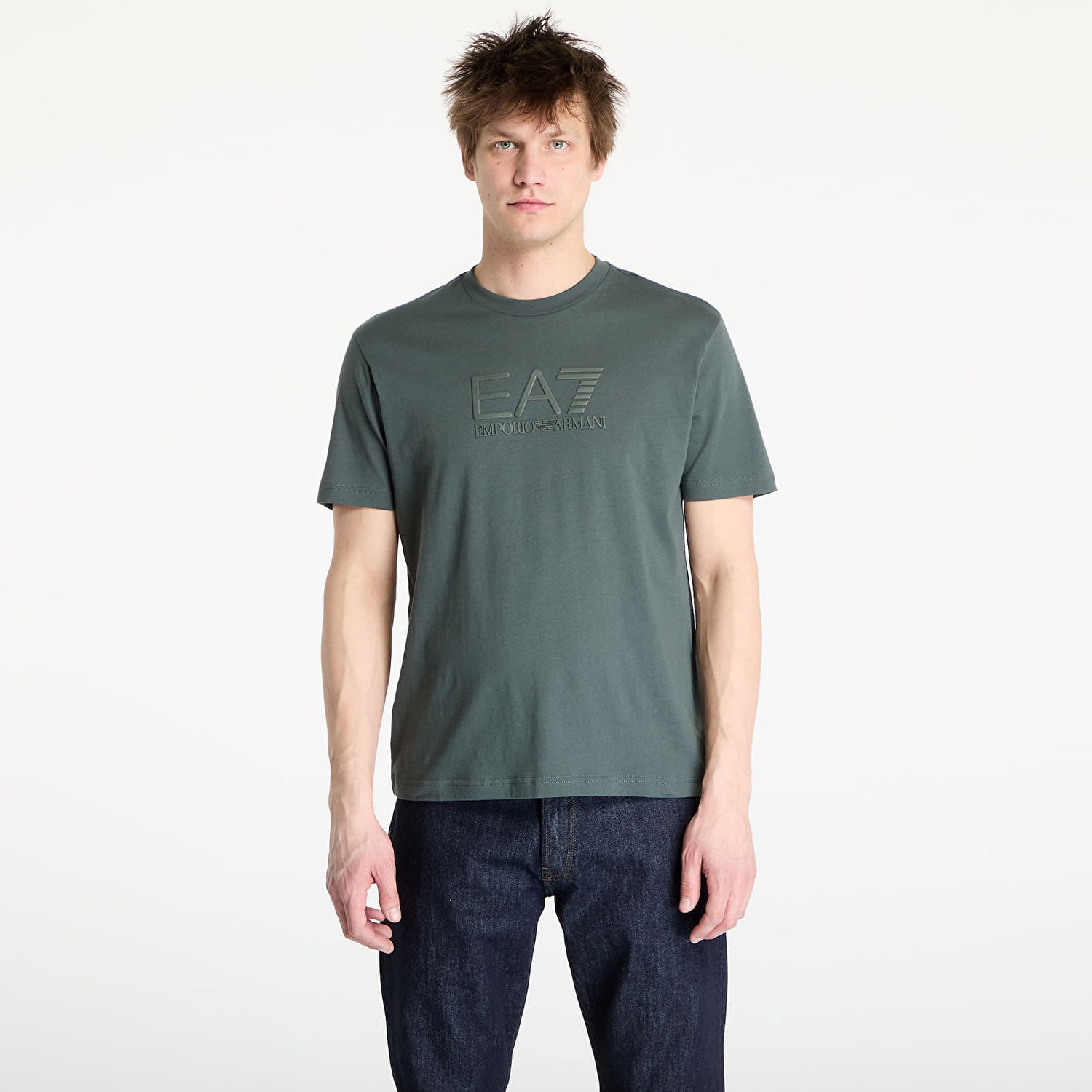 Тениска Emporio Armani EA7 Emporio Armani Train Visibility T-Shirt Зелено | 7M000224AF10375U8109, 0