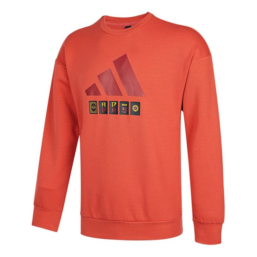 Суитчър adidas Originals Story Sweat Round Neck Pullover Червено | H39215, 0