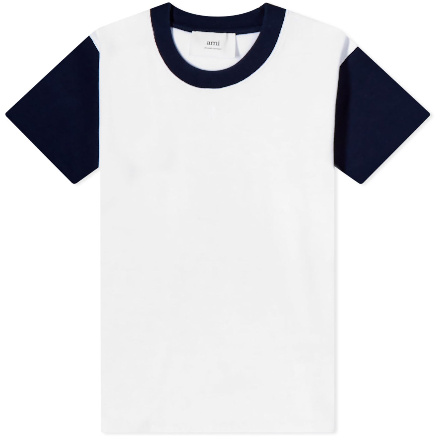 Тениска AMI Bicolour ADC Tee Тъмно синьо | UTS005-JE0010-119, 0