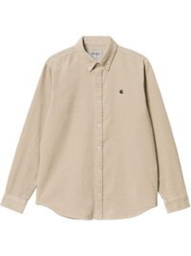 Риза Carhartt WIP Madison Cord Shirt Бежово | I029958.AW