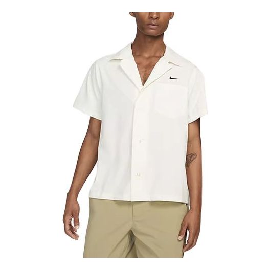 Риза Nike SB Short Sleeve Bowling Shirt Бяло | DV9074-113, 0