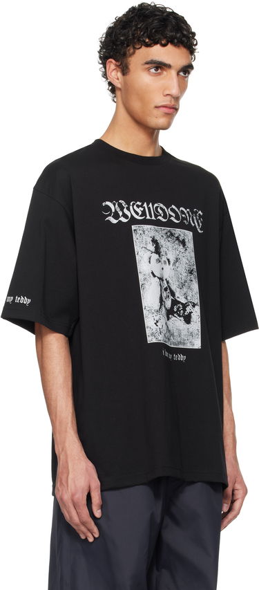 Тениска We11done We11done Teddy Graphic T-Shirt Черно | WD-TT1-25-796-U-BK, 1