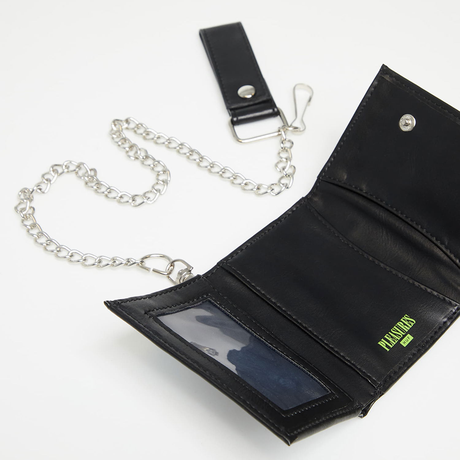 Портфейл HUF PLEASURES x Armstrong Wallet Черно | AC00677, 1