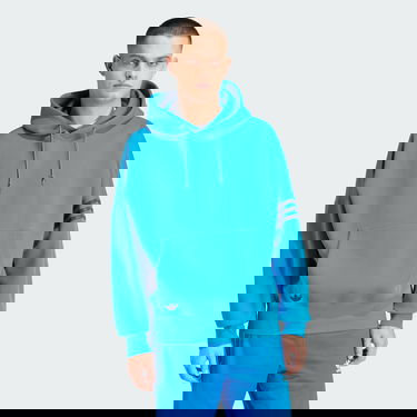 Суитчър adidas Performance Street Neuclassics Hoodie Синьо | IS2813, 0
