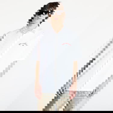 Риза Off-White Star Arrow Popl Bowling Shirt Бяло | OMGG013S25FAB0020110, 1