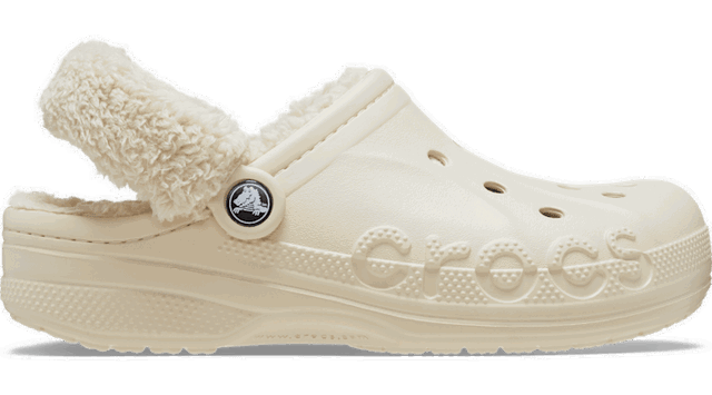 Baya Lined Fuzz-Strap Clogs