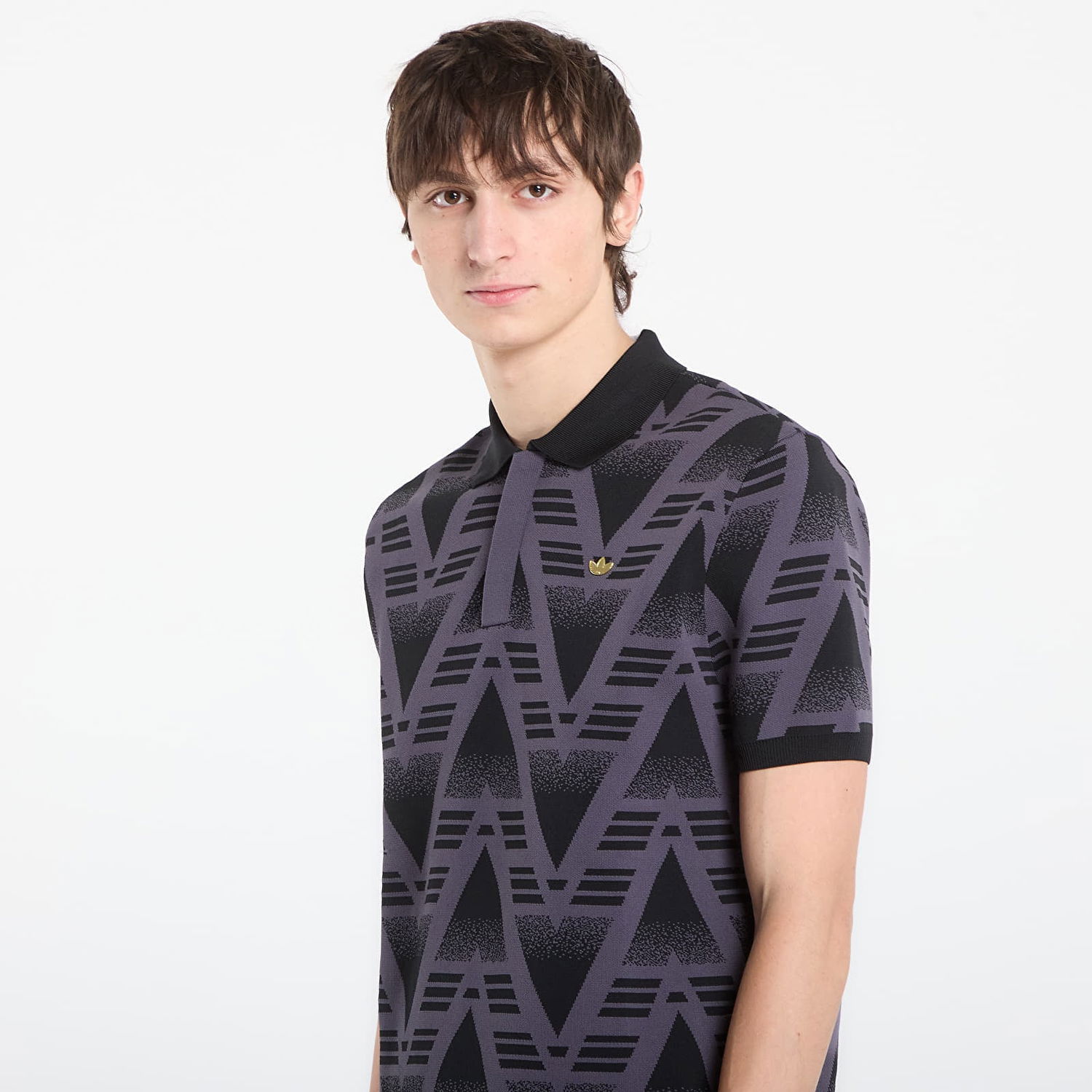 Поло тениска adidas Performance BRUISED BANANA FULLY FASHION KNIT POLO Многоцветен | KC9096, 1
