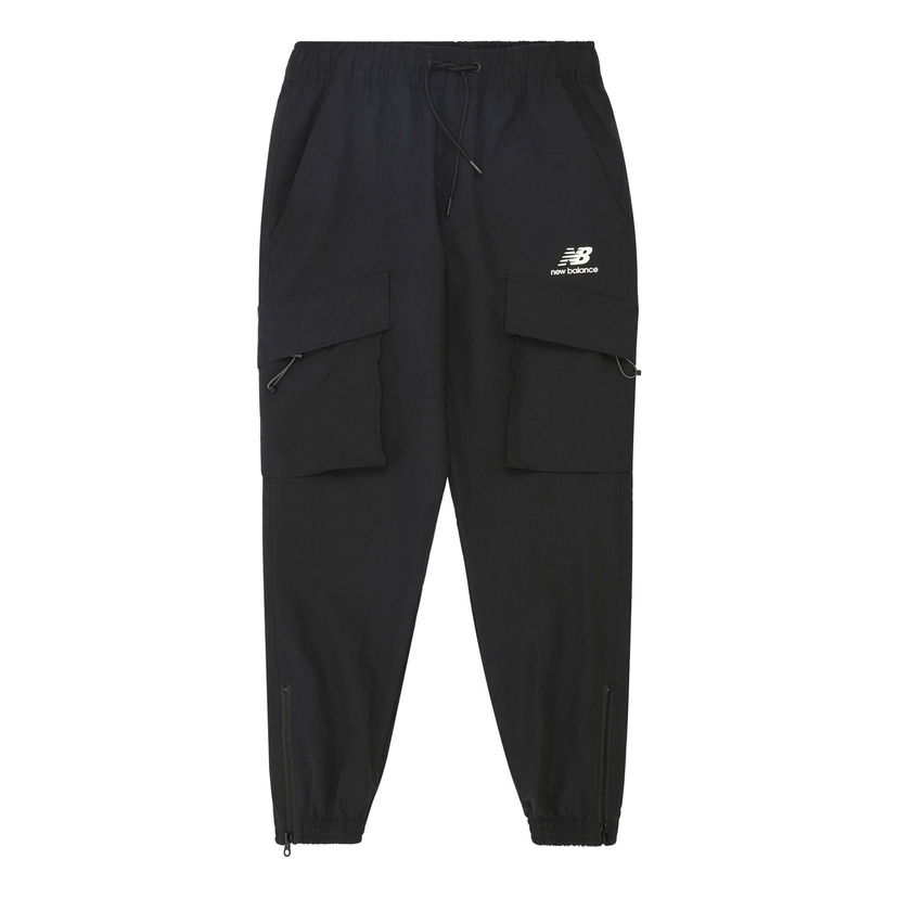 Карго панталони New Balance Sportswear Cargo Pants Черно | AMP13368-BK