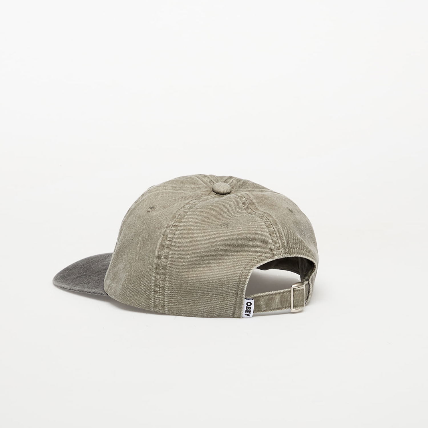 Шапка с козирка OBEY OBEY Pigment Bold 6 Panel Strapback Cap Зелено | 100580418-POM, 1