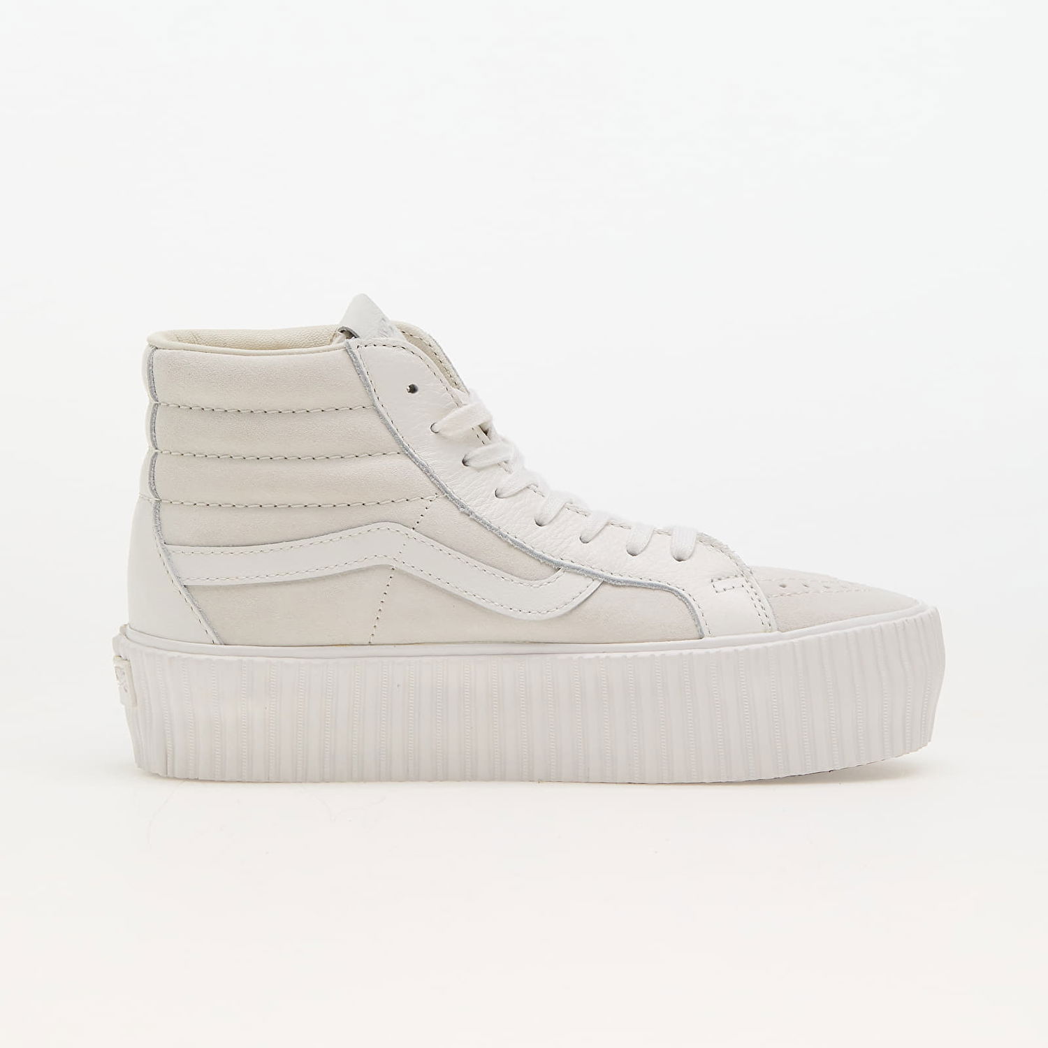 Кецове и обувки Vans Sk8-Hi Reissue 38 Platform LX Suede/Leather Ivory Бежово | VN000CNFIVR1, 1