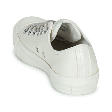 Кецове и обувки Converse CHUCK TAYLOR ALL STAR LEATHER OX Бяло | 163342C, 4