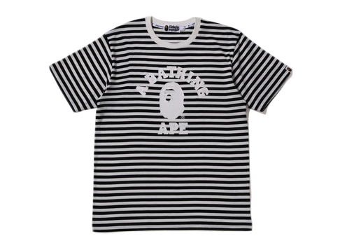 Тениска BAPE College Hoop Tee Сиво | 1I25-109-001, 0