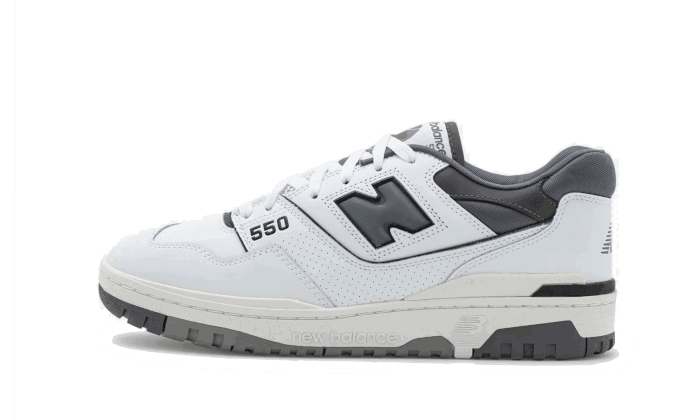 Кецове и обувки New Balance 550 White Grey 2.0 Бяло | BB550WTG, 0